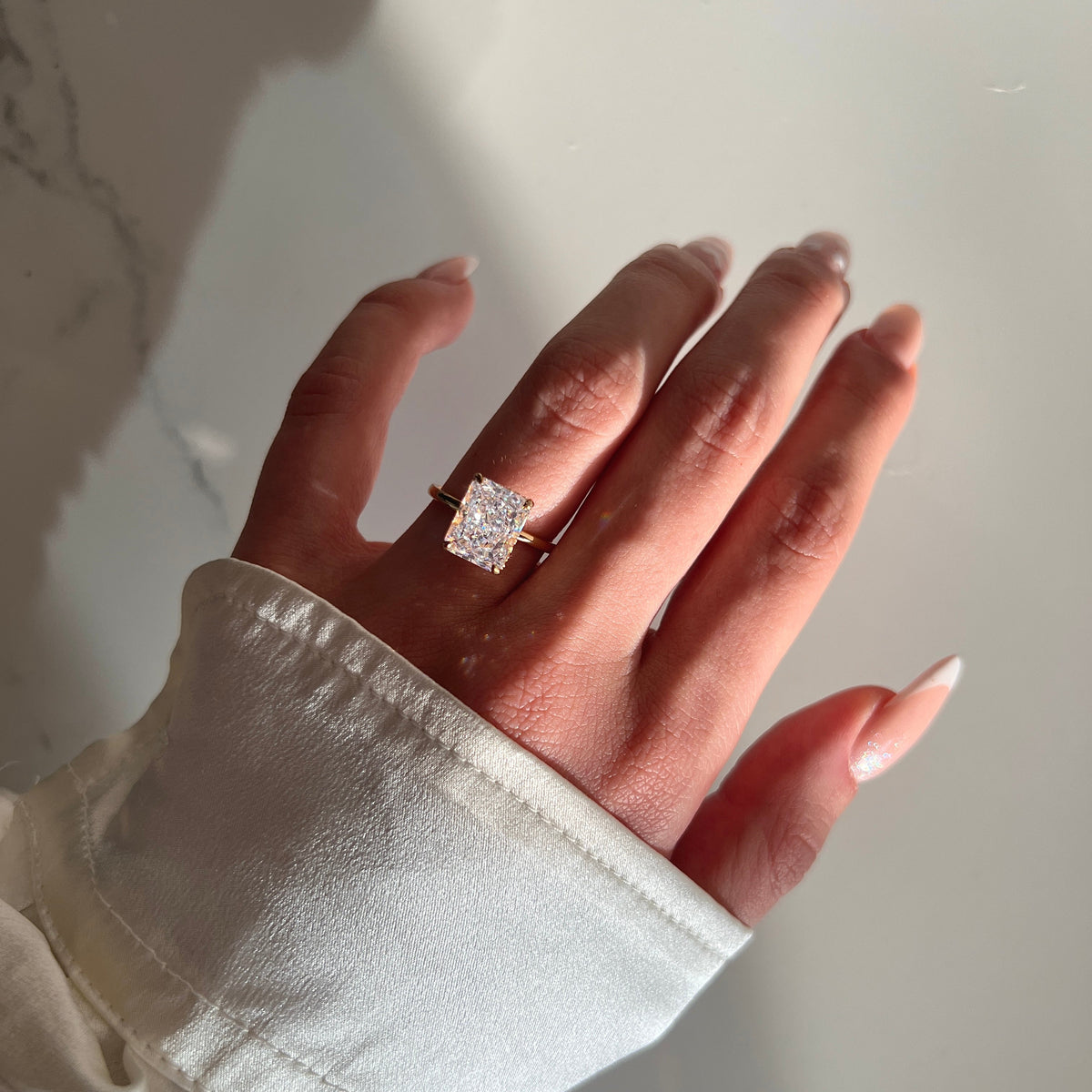 RADIANT CUT RING