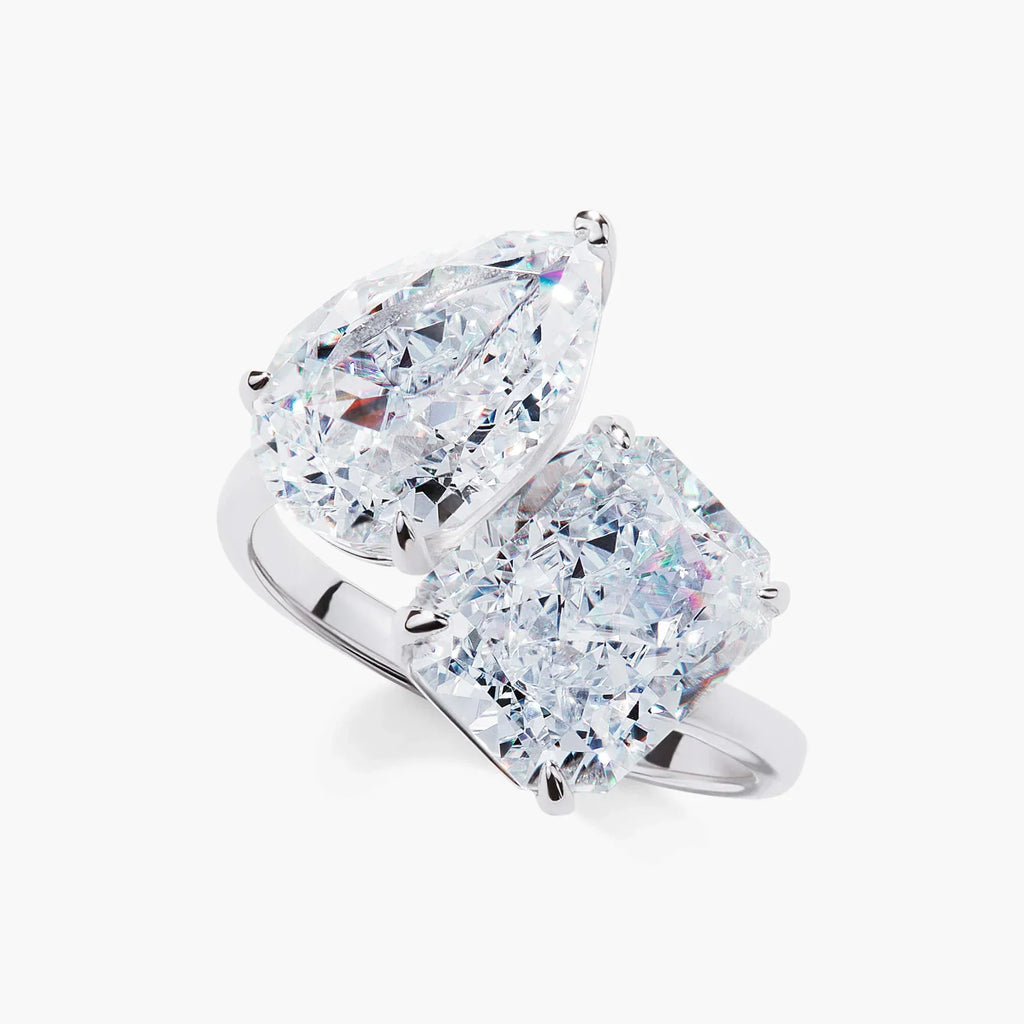 CRUSHED ICE DUO RING
