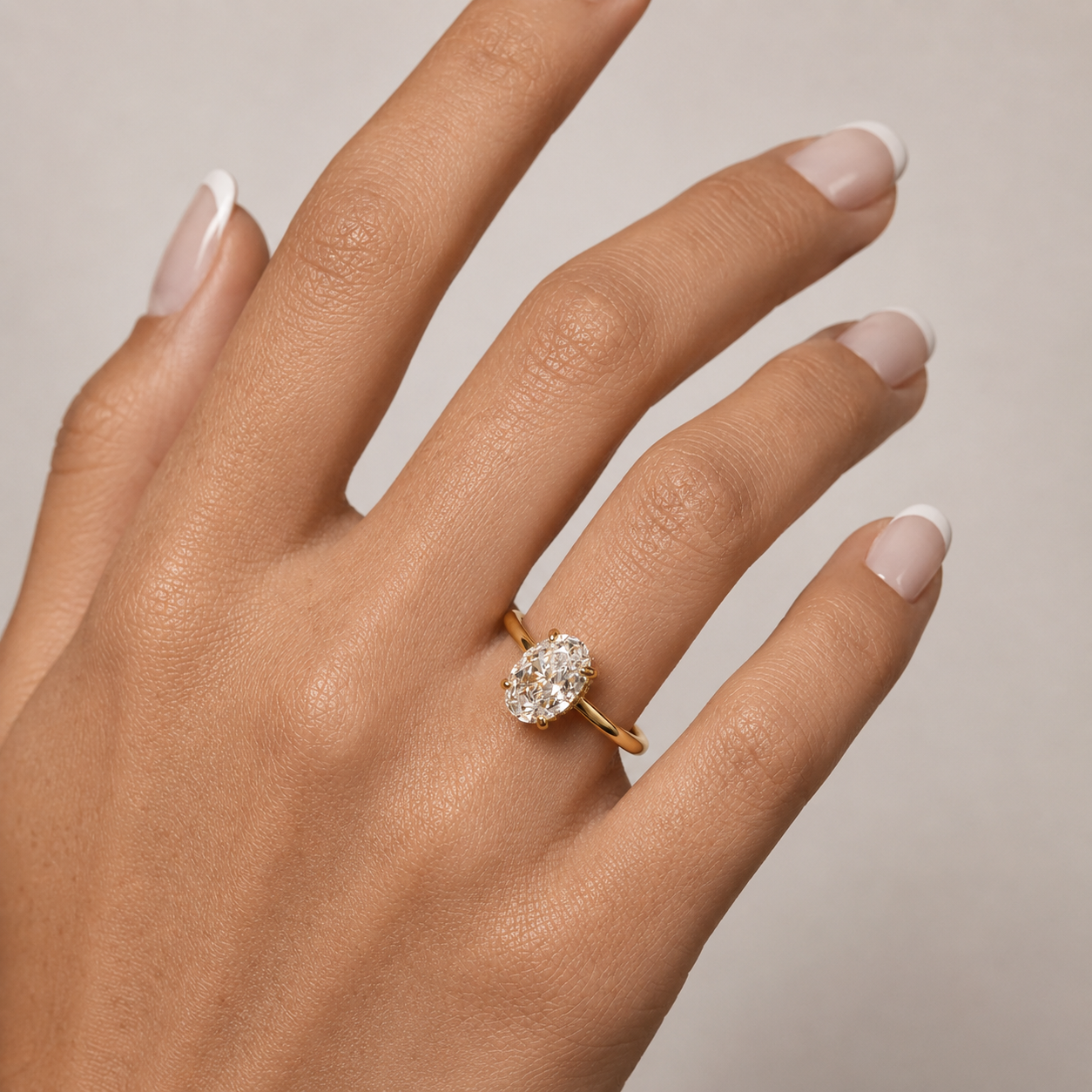 MINI-OVAL CUT RING