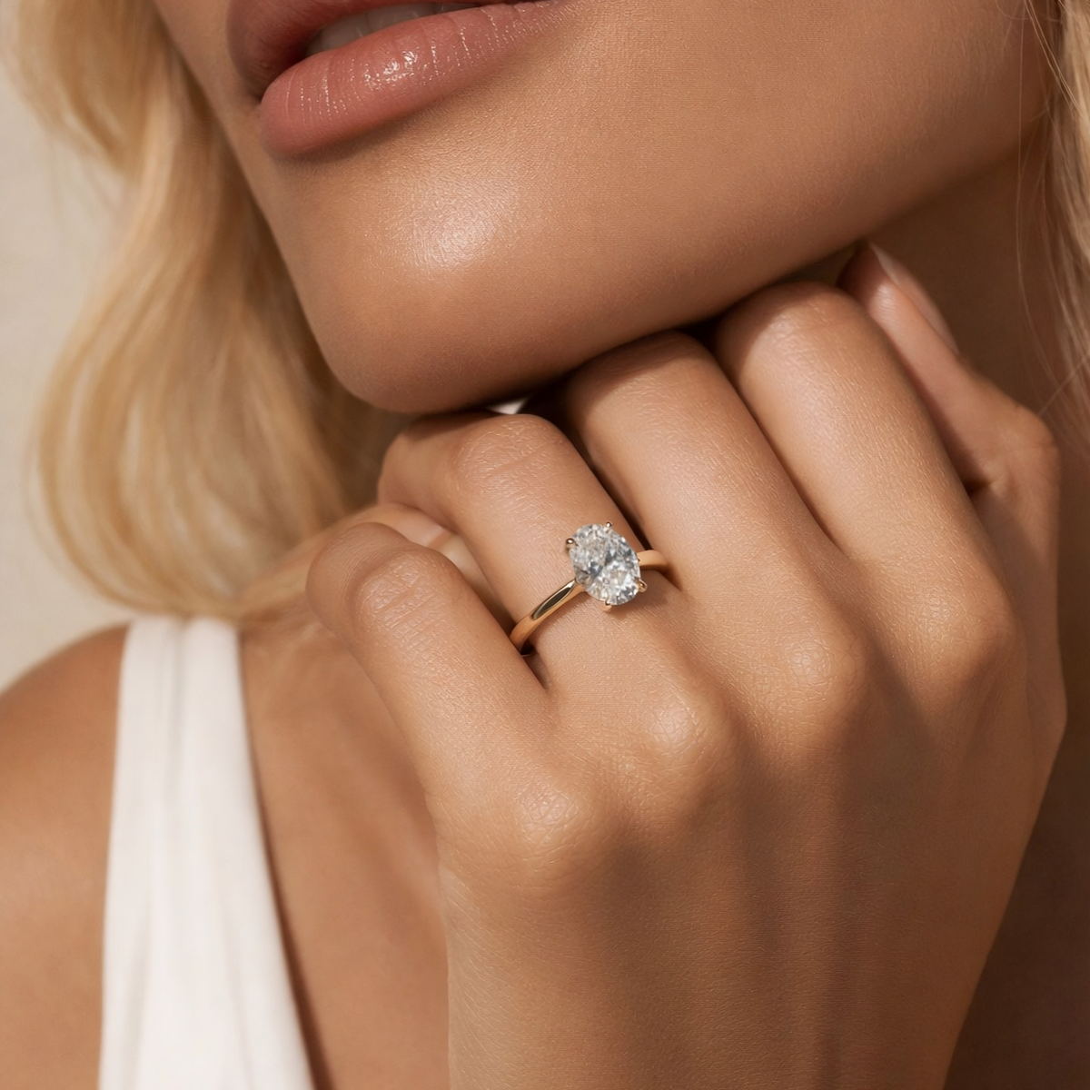 MINI-OVAL CUT RING