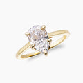PEAR CUT SOLITAIRE RING
