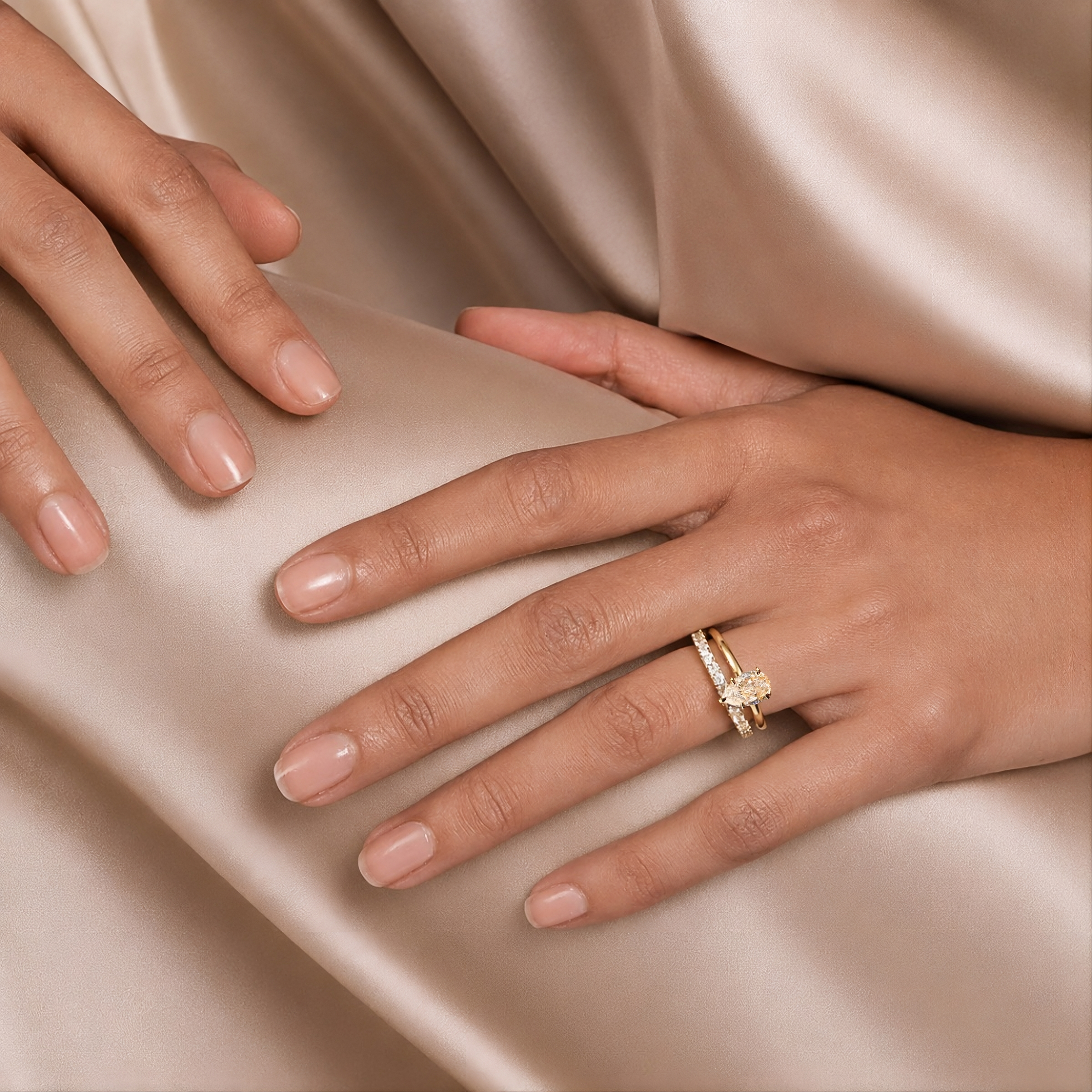 PEAR CUT SOLITAIRE RING