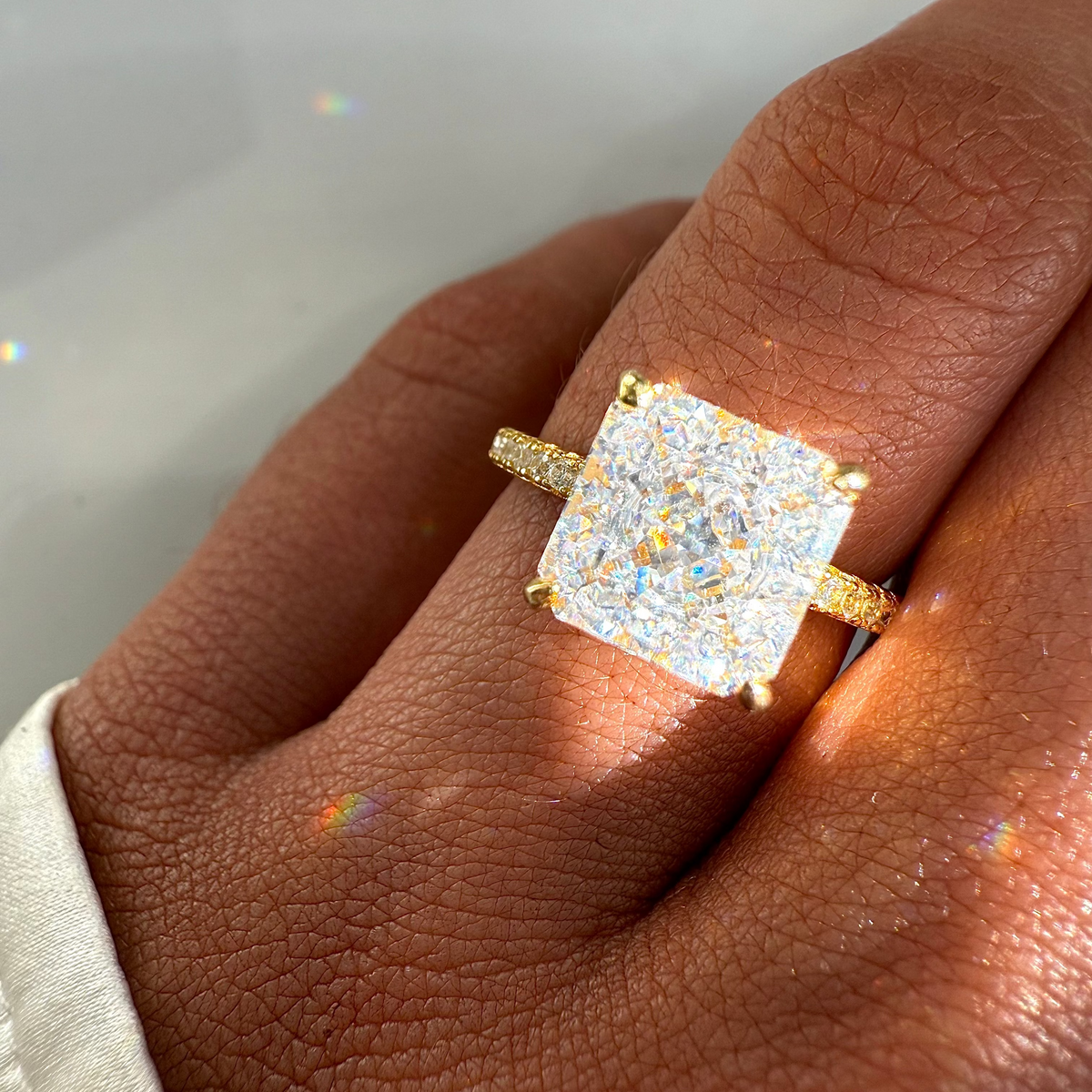 PRINCESS CUT RING