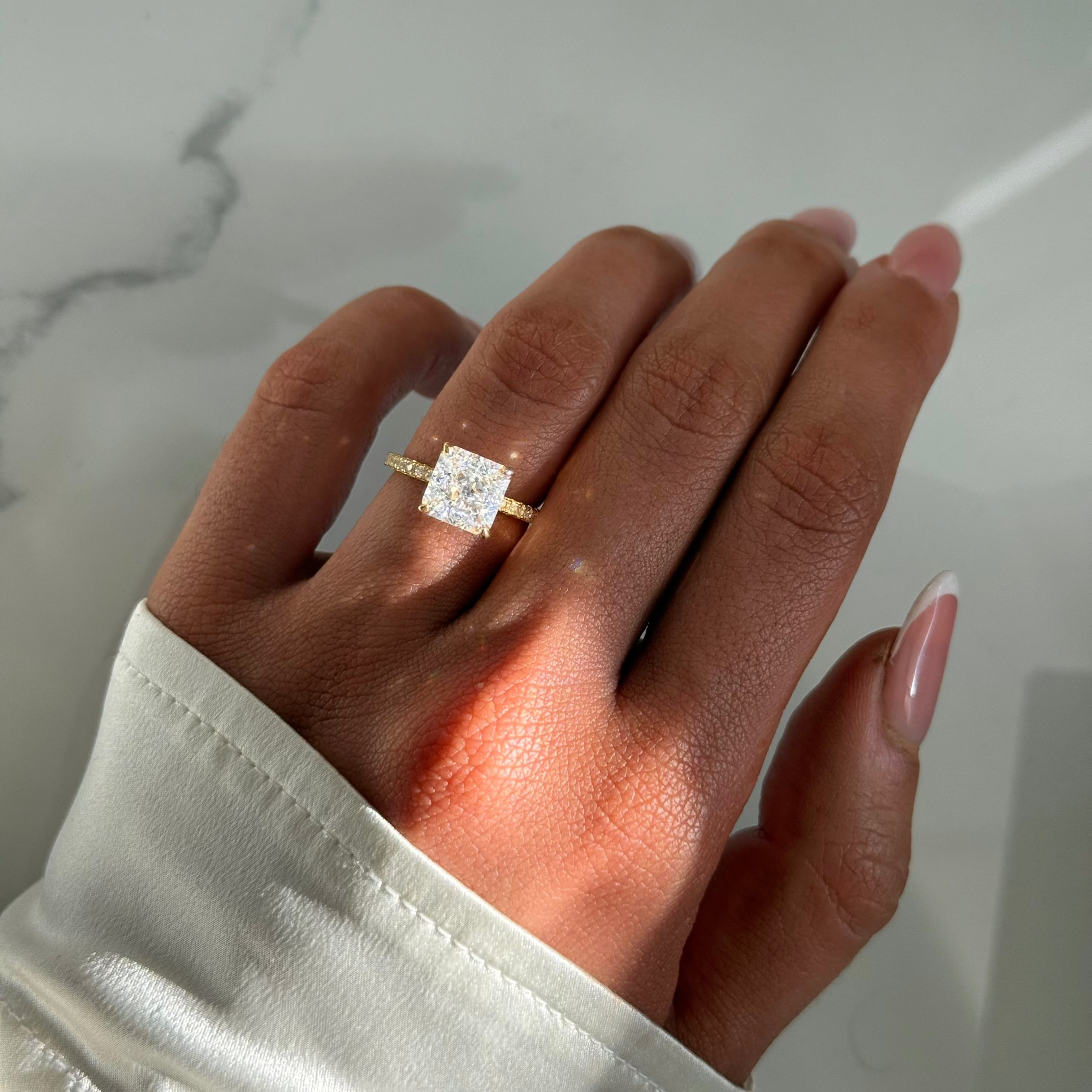 PRINCESS CUT RING