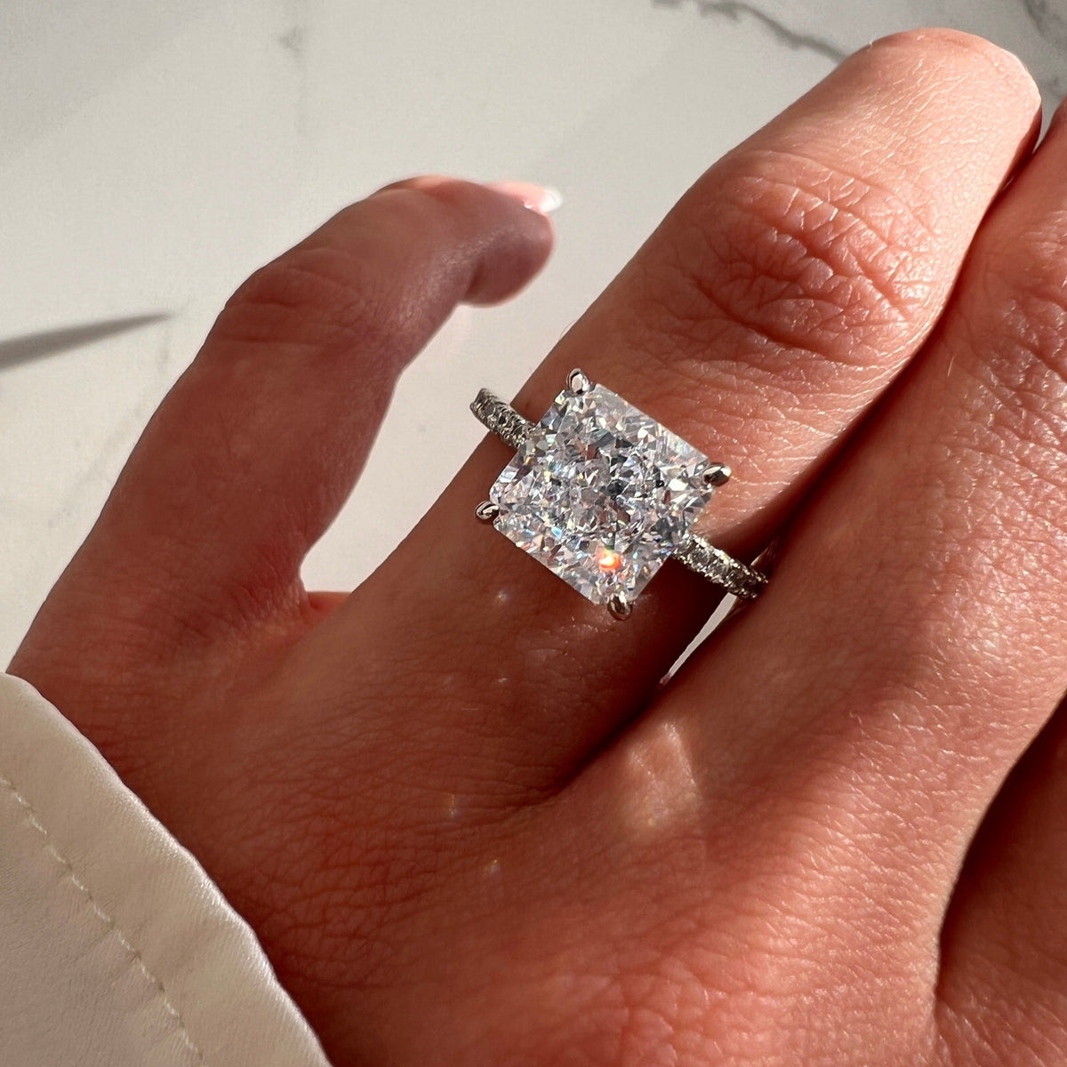 PRINCESS CUT RING