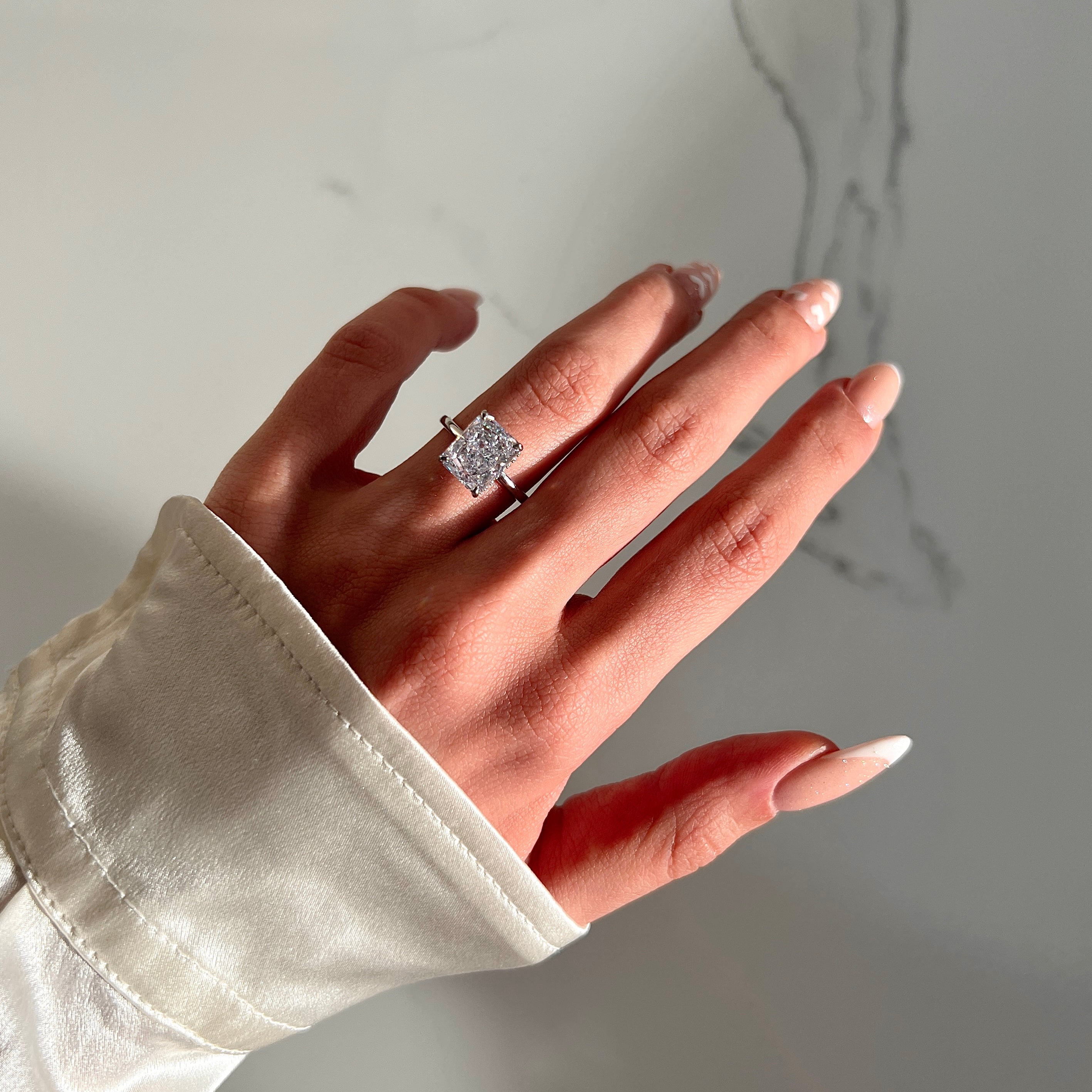 RADIANT CUT RING